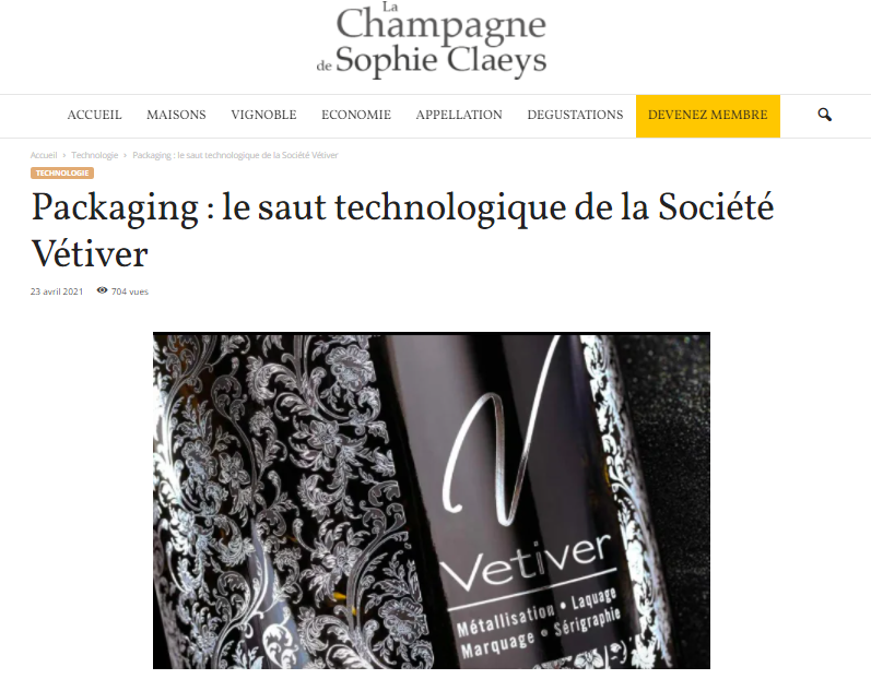 Retrouver l'article sur le blog de la champagne de Sophie Claeys